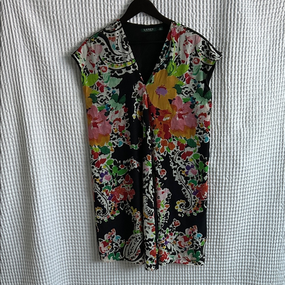 Floral V-Neck Dress